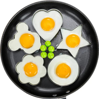 Stainless Steel Egg & Pancake Molds.