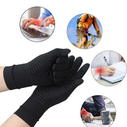 Copper Compression Arthritis Gloves