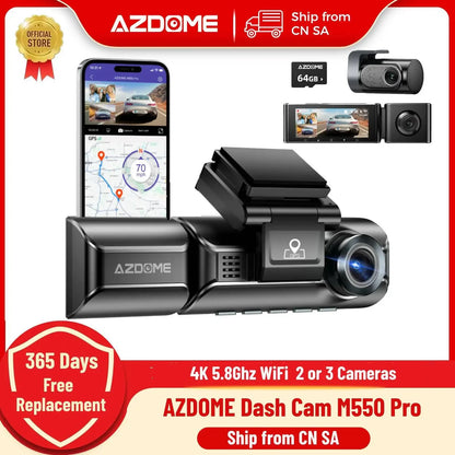 AZDOME M550 Pro Dash Cam