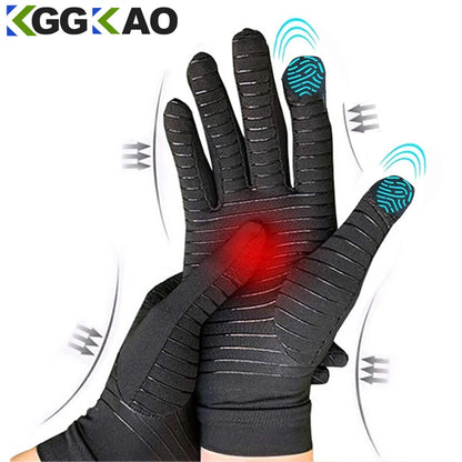 Copper Compression Arthritis Gloves