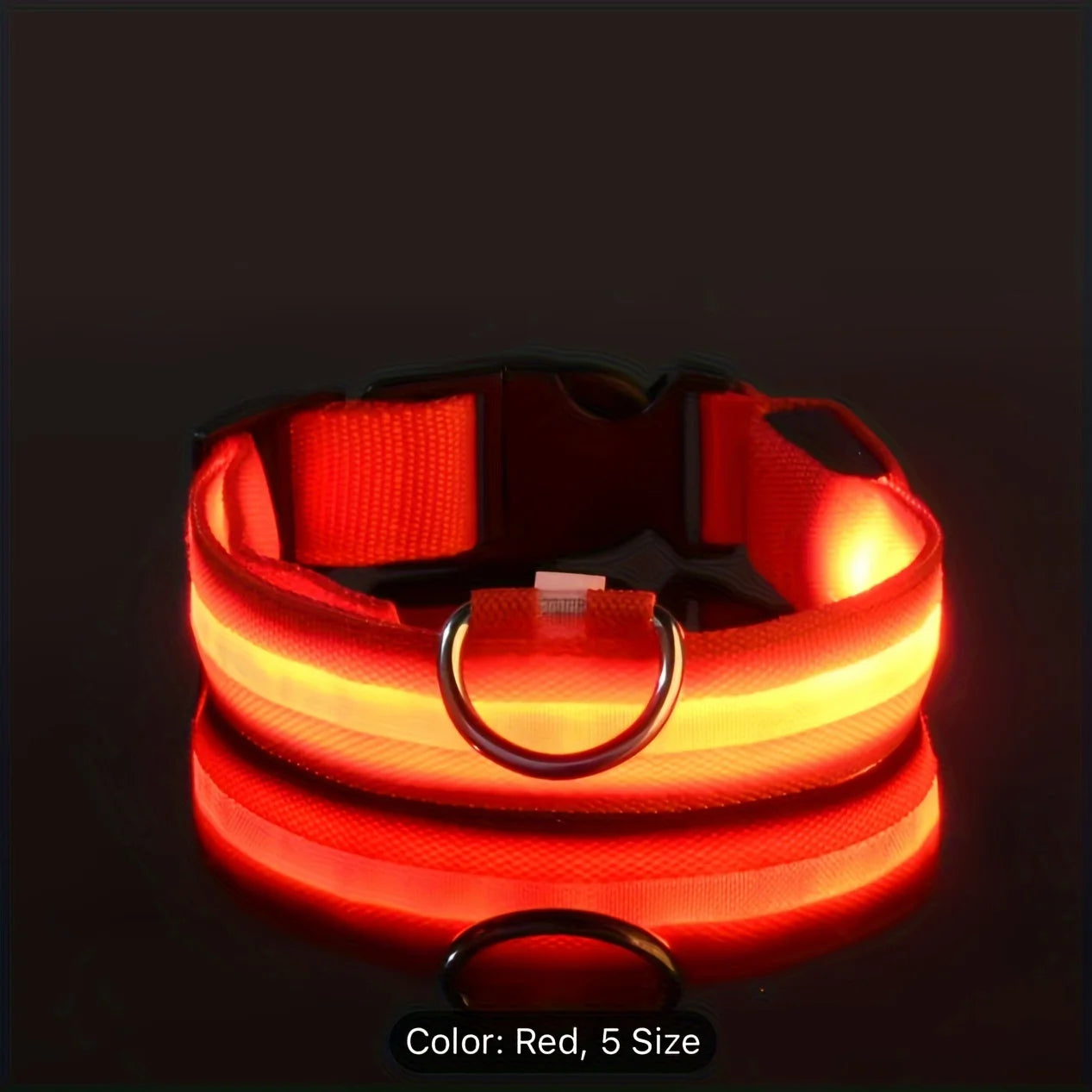 LED Reflective Dog Collar