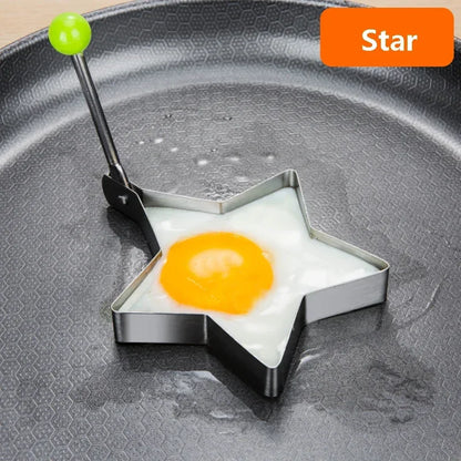 Stainless Steel Egg & Pancake Molds.