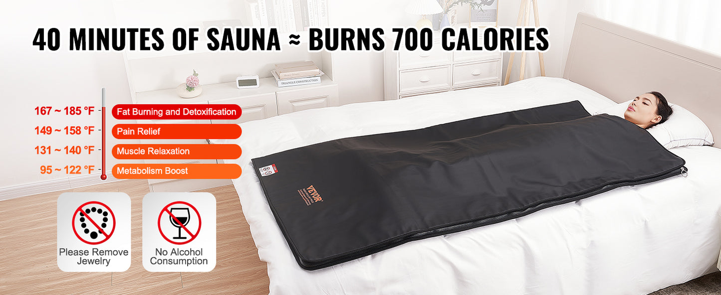 VEVOR Portable Sauna Blanket